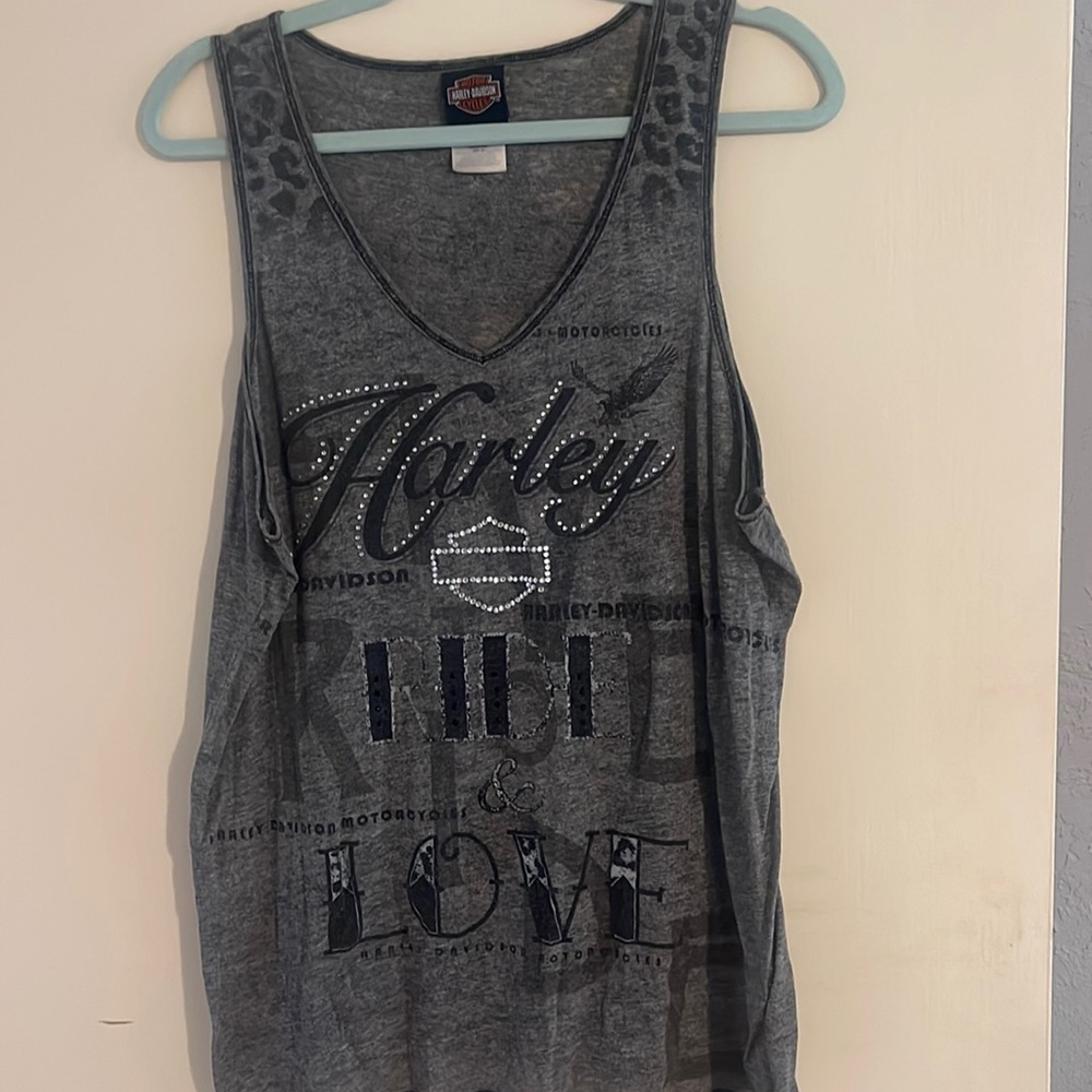 Barnett Harley Davidson tank top - Size 1X